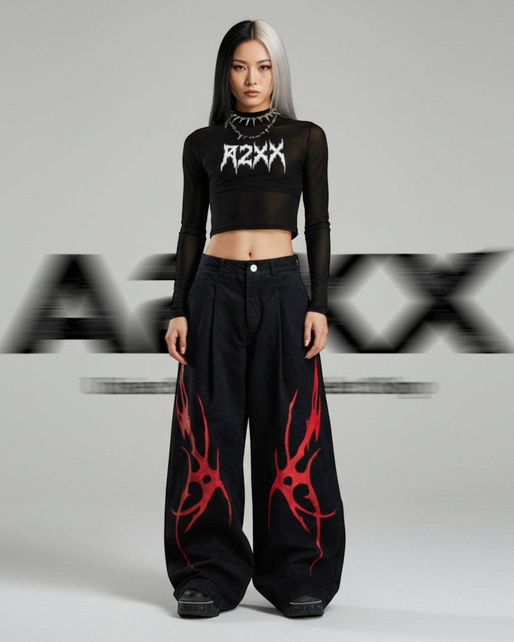[Limited Pre-Order] Flame Wide Leg Pants