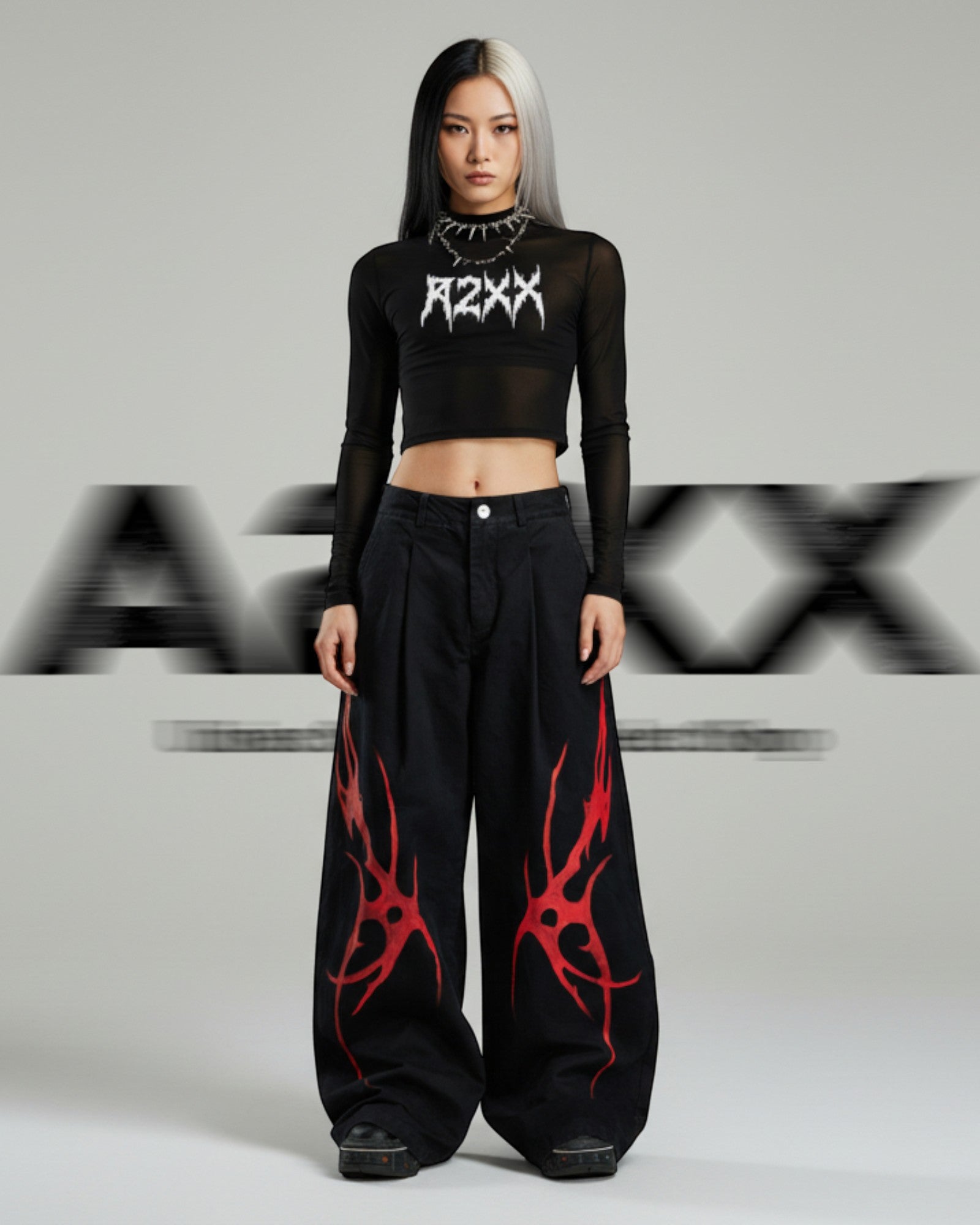 [Limited Pre-Order] Flame Wide Leg Pants