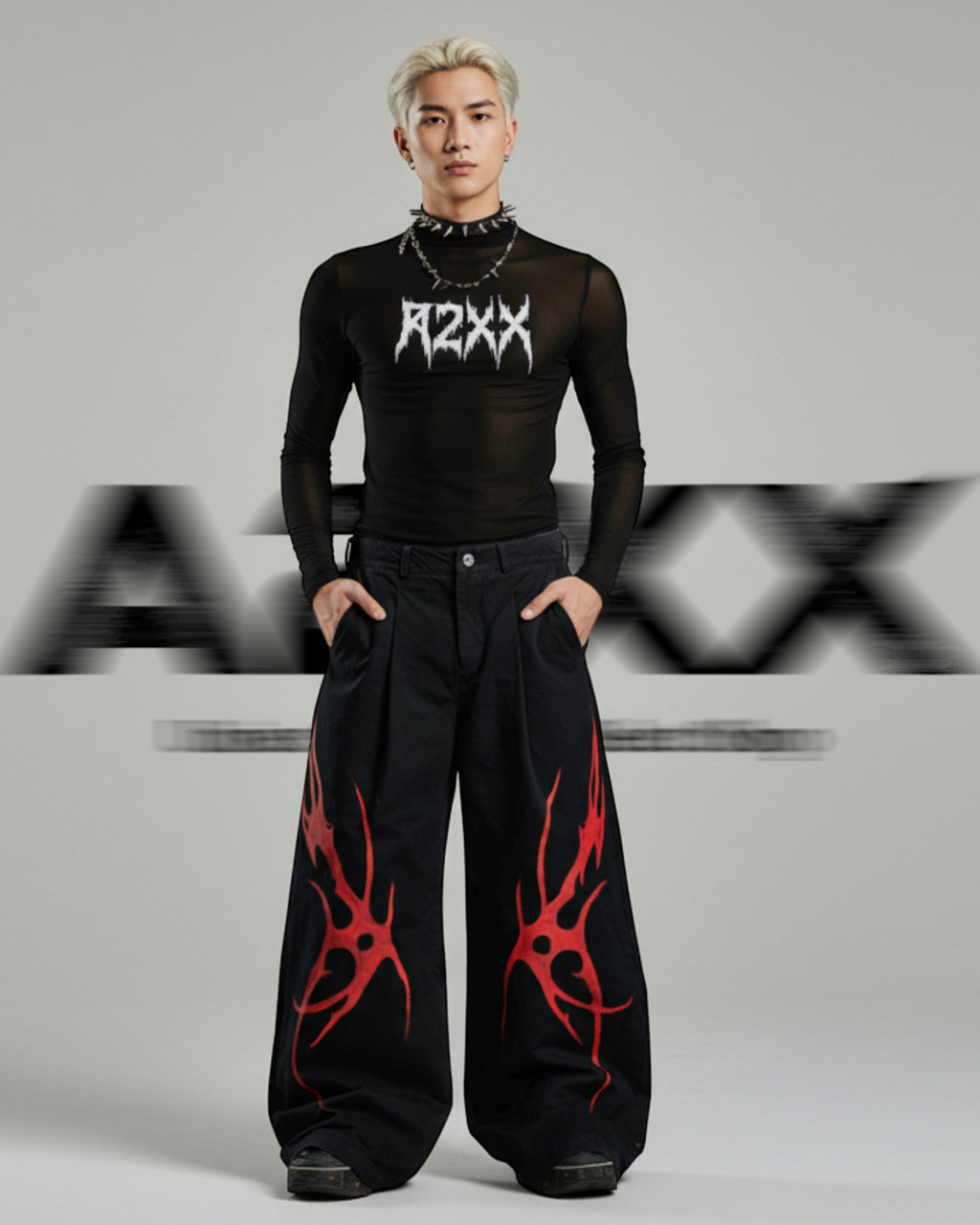 [Limited Pre-Order] Flame Wide Leg Pants