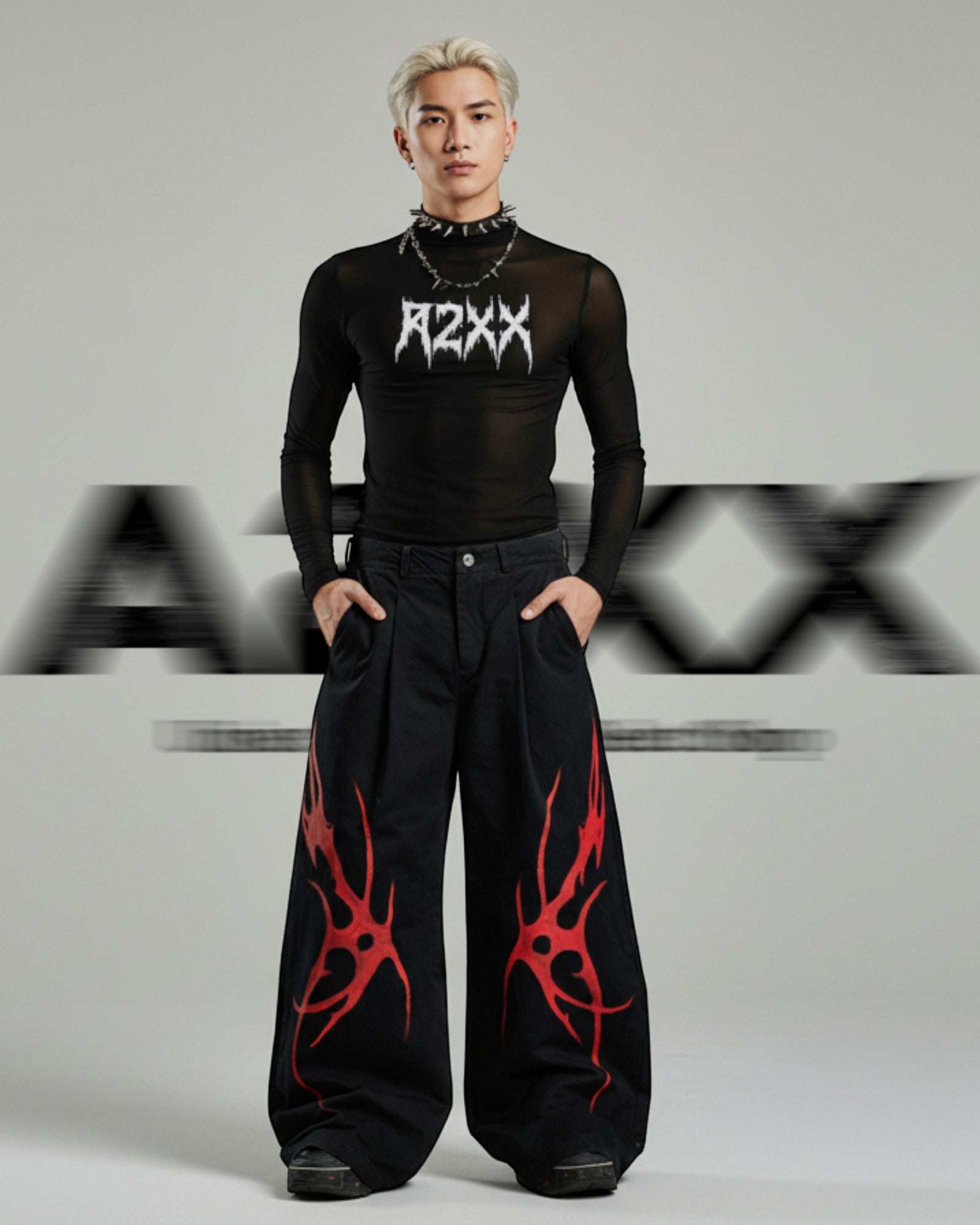 [Limited Pre-Order] Flame Wide Leg Pants