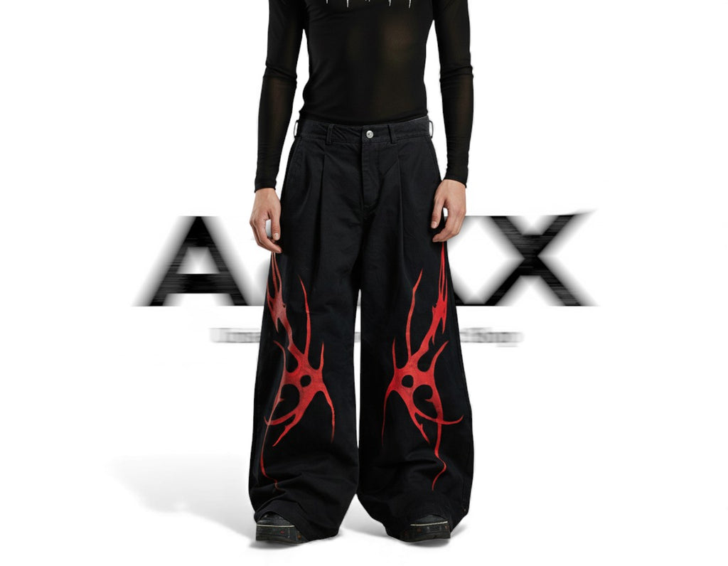 [Limited Pre-Order] Flame Wide Leg Pants