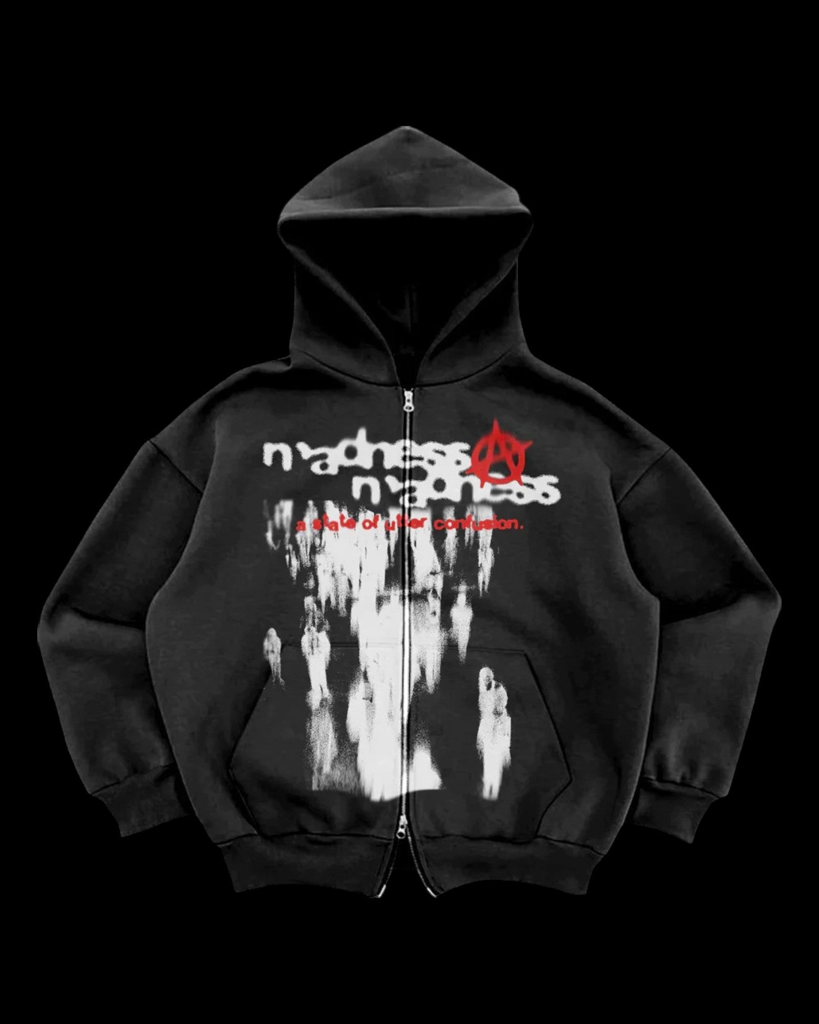 Static Disorder Zip Hoodie