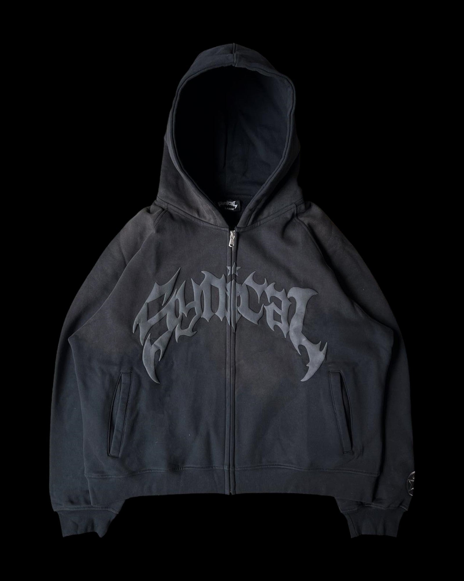 Gothic Sigil Zip Hoodie