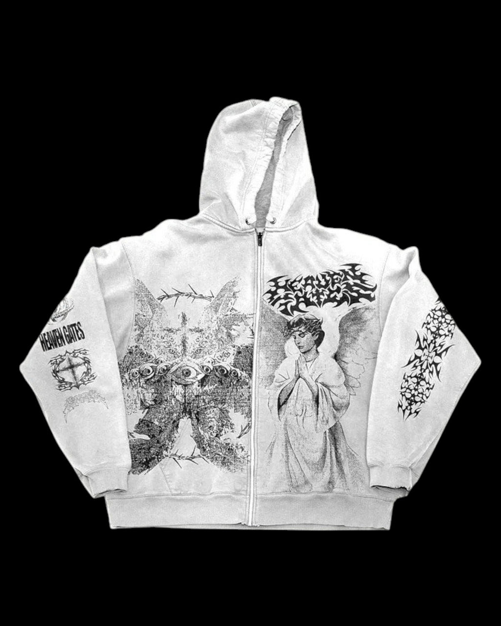Saint Static Zip Hoodie (2color)